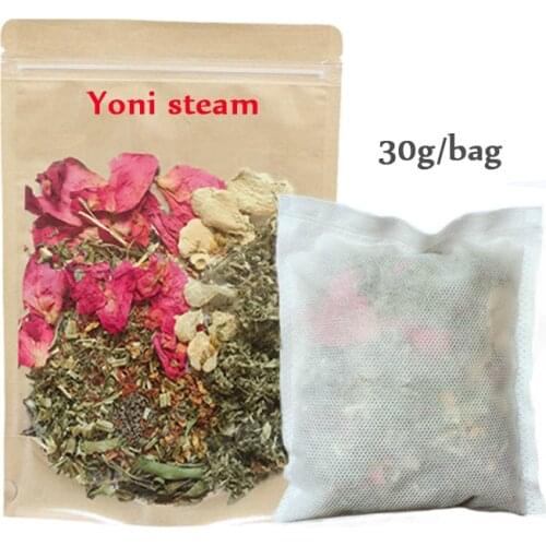30g/bag Yoni steam detox steam 100% Chinese herbal women yoni SPA vaginal steam Feminine Hygiene health natural herbal Yonisteam