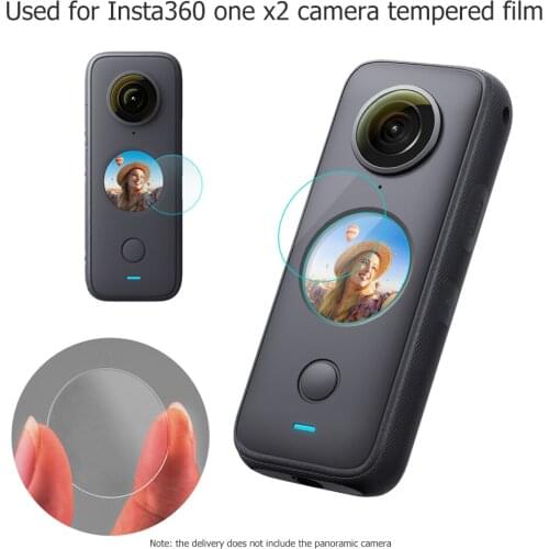 High Hardness Tempered Glass Screen Protector Lens Screen Protector Protective Film for Insta360 ONE X2 Accessories