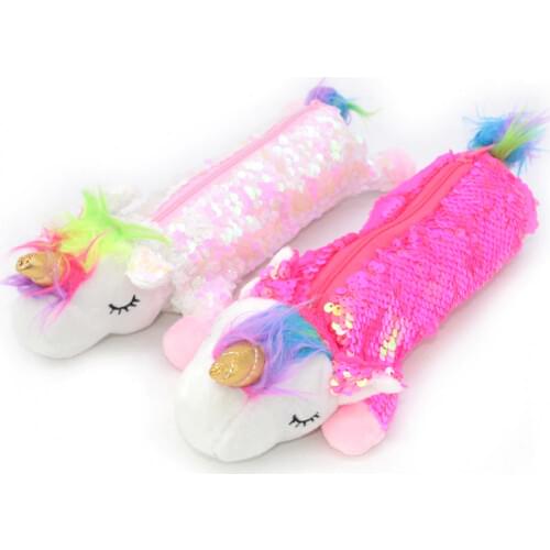 YOUQIWJ Pencil Cases With Sequins