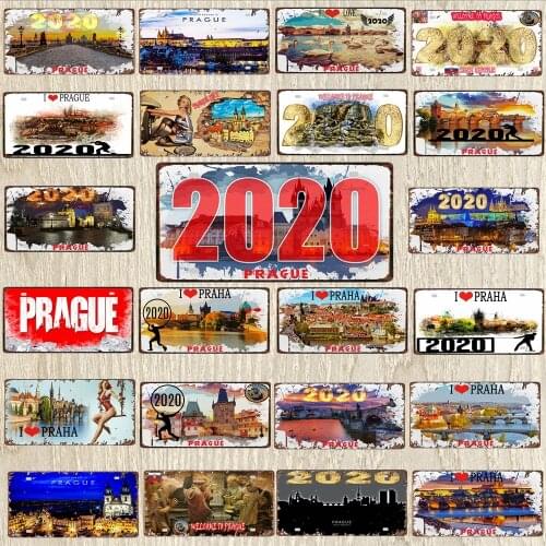 【YZFQ 】30X15CM Paris City Metal Tin Sign Travel Souvenir Retro Decorative Signs Wall Art Restaurant Shop Home Decor DC-1212A