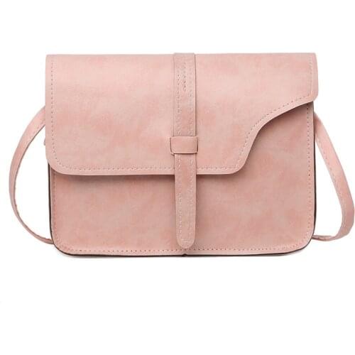 Womens Shoulder Bag Messenger Bag Solid Color Simple Retro Small Square Bag Drawstring Bag for Women purses and handbags