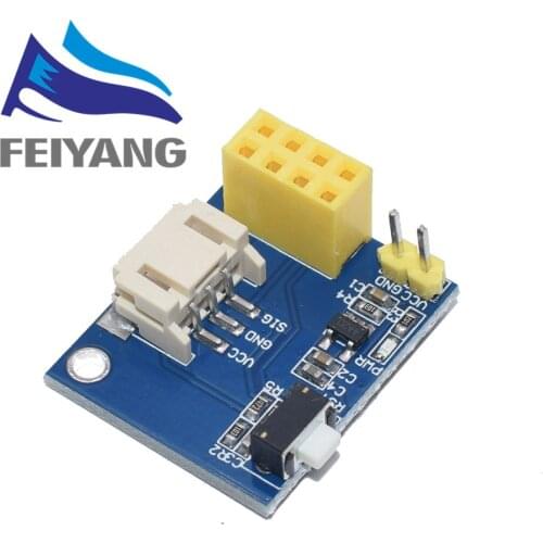 10PC8266 ESP-01 ESP-01S RGB LED Controller Adapter Module for Arduino IDE WS2812 Light Ring Smart Electronic Christmas DIY DC 5V