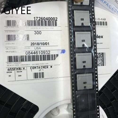 2PCS 1726040002 Connector