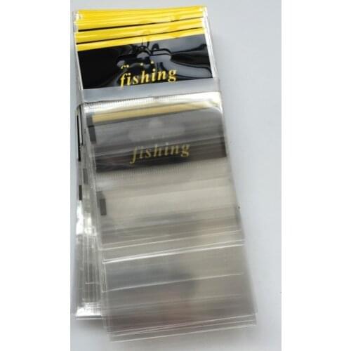 200pcs Fishing Accessories Bag Ziplock 9.5*6cm Self Seal Zipper Plastic Packing Poly Bag, Ziplock Zip Lock Bag Fishing Package