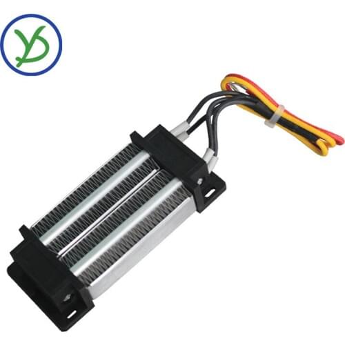 200W 110V AC DC Insulated Thermostatic incubator parts PTC ceramic air heater heating element Electric heater Insulated 120*50mm