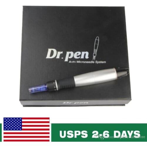 2019 Newest Electric Anti Aging Auto Microneedle Roller with 2pcs Needles