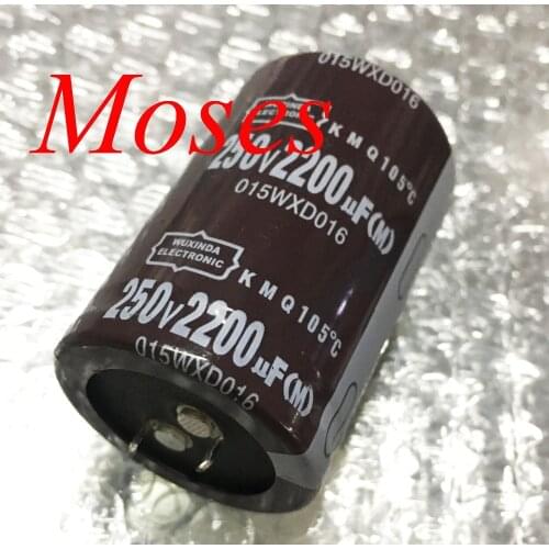 250v 2200uf Electrolytic Capacitor Radial Capacitance 35x50mm (2pcs)