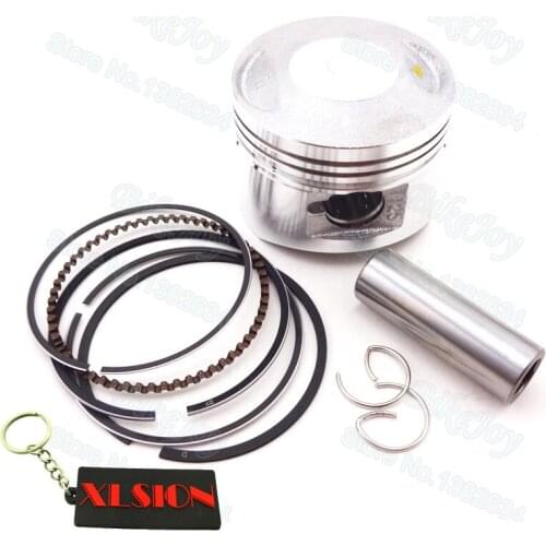 52mm Piston 14mm Pin For Lifan 125cc Engine Pit Dirt Trail Bike ATV Quad
