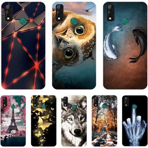 For Huawei Y6P Case Shockproof Soft silicone TPU Back Cover For Huawei Y8P Y8s Y6P Y5P Phone Cases Y 6P Y 7P 8P Y 8S 2020 Case
