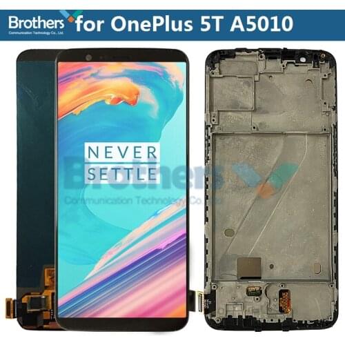Screen For OnePlus 5T LCD Screen LCD Display for OnePlus5T A5010 LCD Assembly Touch Screen Digitizer Phone Part Replacement Test