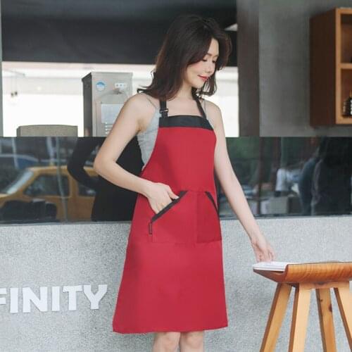 Apron custom logo printing fashion kitchen home cooking