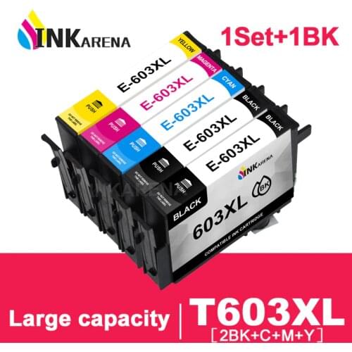 INKARENA For 603XL T603 T603XL E603XL 603 XL Compatible Ink Cartridge For Epson XP-2100 XP-2105 XP-3100 XP-3105 XP-4100 XP-4105