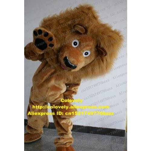 Lion Wild Beast Animal Mascot Costume Adult Cartoon Character Suit Spiritual Activities Inauguration Anniversaries zz7202