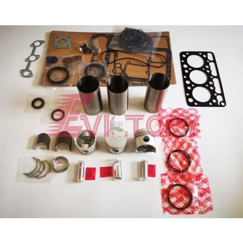 KUBOTA D750 cylinder head complete valve spring + engine rebuild overhaul kit