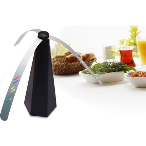 Anti Mosquito Fly Repellent Fan Household Bugs Pest Control Long Fan Blades Fly Trap Food Protector For Outdoor Picnic