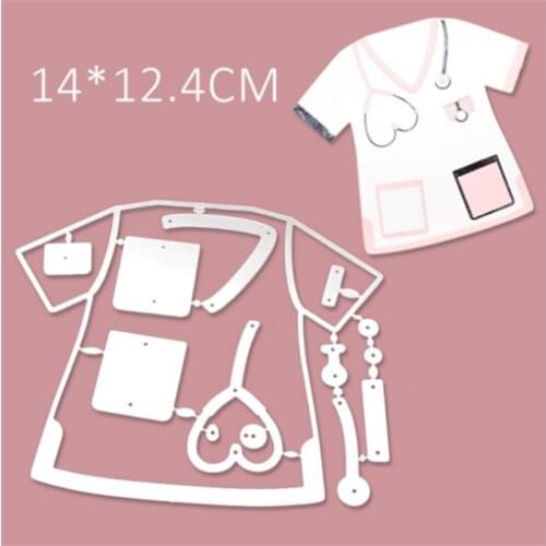 Clothes Metal Cutting Dies for Scrapbooking Handmade Tools Mold Cut Stencil New 2021 DIY Card Make Mould Model Craft Decoration