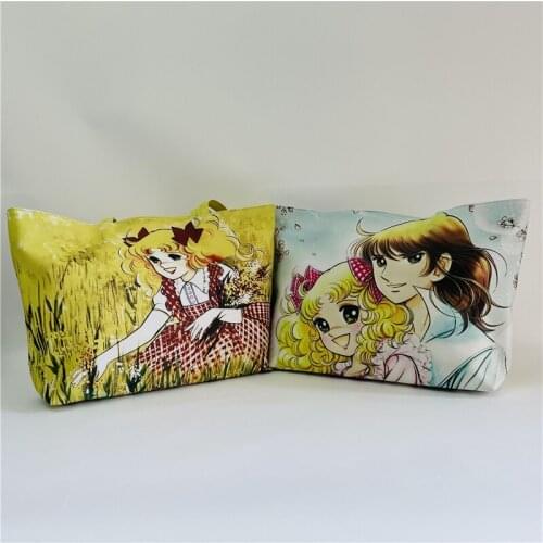 IVYYE Candy Sweet Fashion Anime Shoulder Bag Casual Shopping Bags Cartoon Handbag Travel Lady Girls