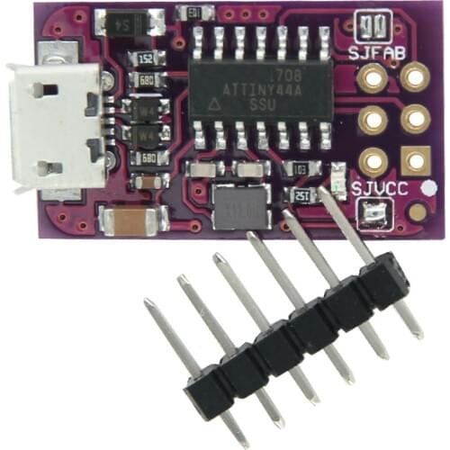 5V Micro USB Tiny AVR ISP ATtiny44 USBTinyISP Programmer Compatible Usbtinyisp For Arduino IDE Bootloader