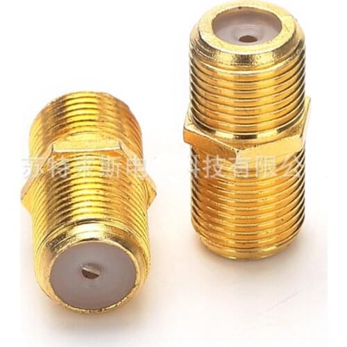 5pcs F Type Coupler Adapter Connector Female F/F Jack RG6 Coax Coaxial Cable High quality SMA RF Coax Connector Plug F81