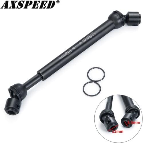 1pc/2pcs 88-115mm 100~135mm 110~140mm 122~151mm Stainless Universal Drive Shaft for 1/10 RC SCX10 D90 TRX-4