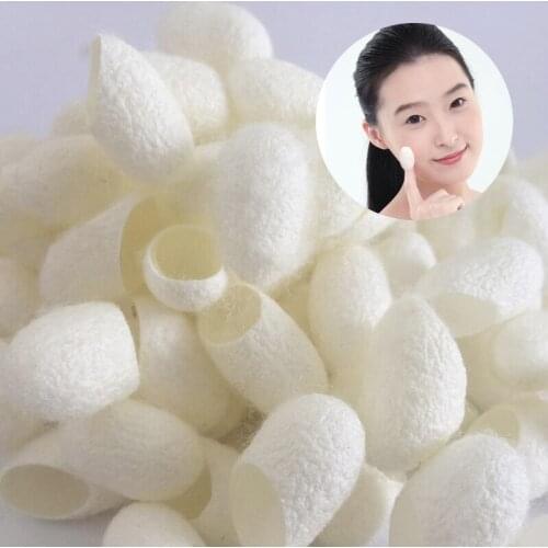 Silk Cocoons Silkworm Balls Purifying Face Cleanser Silkworm Ball Natural Skin Care Blackhead Remover Silk Cleaner Silk Balls