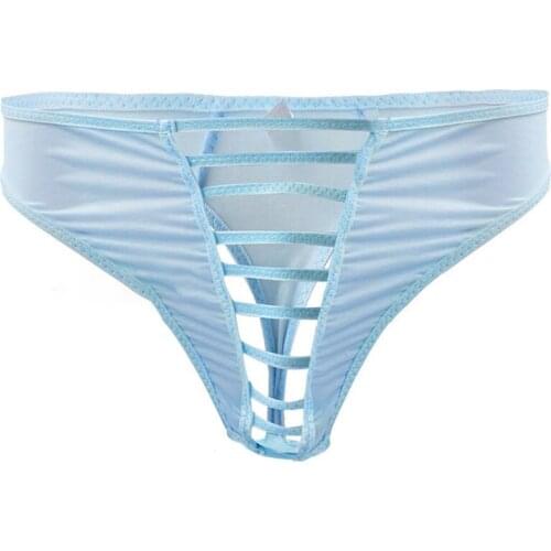 * Item Description: Mens Sexy Low Rise Briefs Breathable See Through T-back Hollow Out Thong Bikini Lingerie