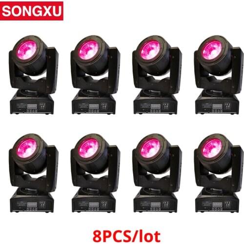 60W LED Beam Moving Head Light 60W RGBW 4in1 Beam Moving Head for Disco DJ NightClub Stage Light 8pcs/lot/SX-MH60B