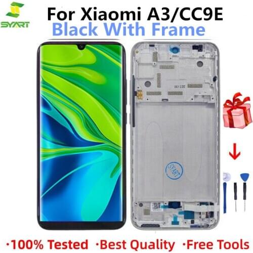LCD Screen a for Xiaomi Mi CC9e / Mi A3 Digitizer Full lcd Assembly Replace with Frame for Xiaomi Mi CC9e / Mi A3 Touch Screen