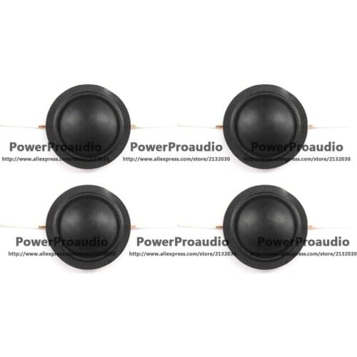 4 pcs High quality 25.4mm 25.5mm (1") silk diaphragm Tweeters voice coil 8ohm