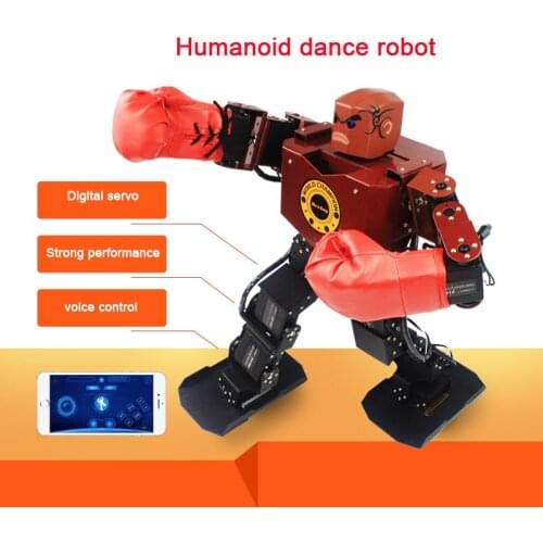 Boxing Intelligent Programmable Humanoid Fighting Robot Support MP3 Dance Show Educational Scientific High-Tech Toys
