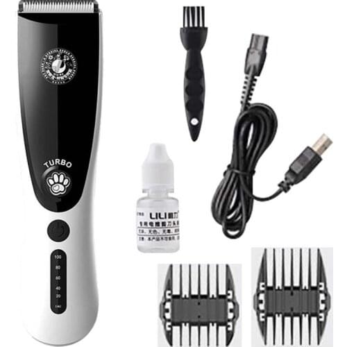 Pet Grooming Shaver Cat and Dog Electric Hair Clipper Low Noise Electric High Efficiency Hair Clipper High Quality Hair Trimmer