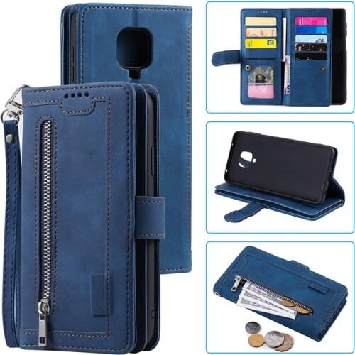 Shockproof Flip Phone Case For Samsung S21 A50 A51 A71 S8 S9 S10E Lite S20FE Note 20 Ultra 8 9 10 Plus Zipper Wallet Phone Cover