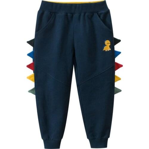 Baby Boys Cartoon Pattern Harem Baggy Pants Autumn Toddler Kids Clothes Children Sweatpants Trousers 2-8Y