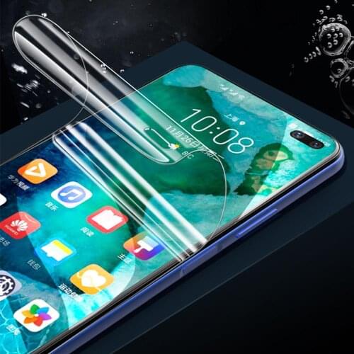 15D Soft HD Protective Film For Xiaomi Mi Poco F2 Pro F3 X2 X3 M3 M2 Black shark 3 Hydrogel Gel Screen Protector Full Cover