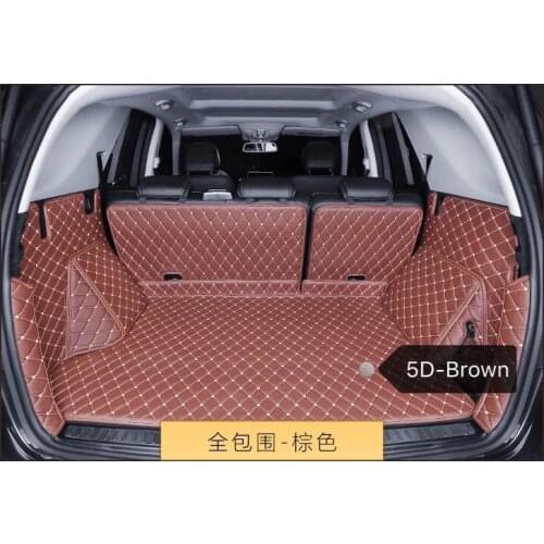 Leather Car trunk mat cargo carpet for Chevrolet Aveo Captiva Cruze Malibu Spark Suburban Tahoe custom fit