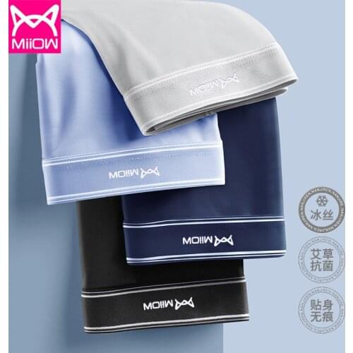 Mens boxer shorts antibacterial breathable shorts