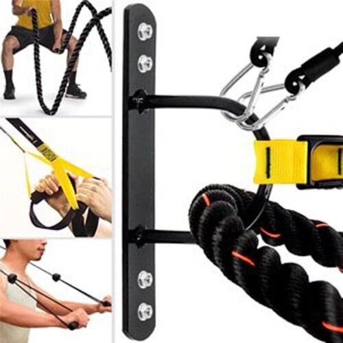 Wall Mounted Battle Rope Anchor Expansion Screws Fitness Training Yoga Bracket Hammocks Kit Fitness Equipment Accessories Swing