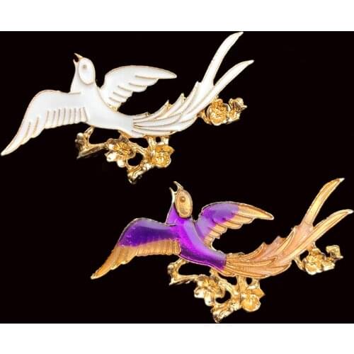 2018New 50Pcs Alloy Bridal Ttiara Bird Dripping Tree Buttons for DIY Hair Accessories and Wedding Decoration ZJ431