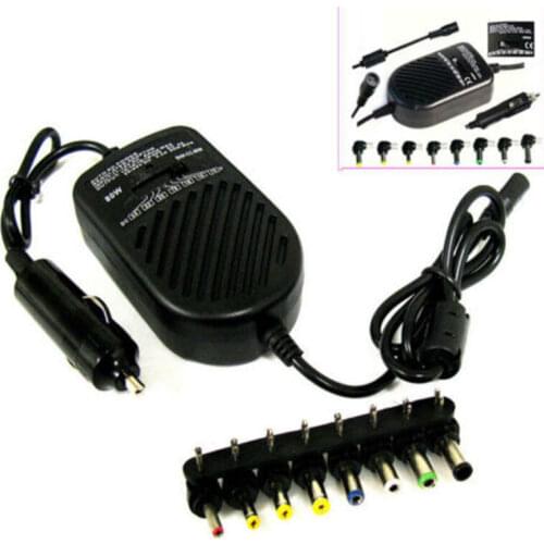 Universal 80W 12V DC Auto Car Power Charger Adapter For Laptop Notebook TRAVEL ADAPTER DELL HP