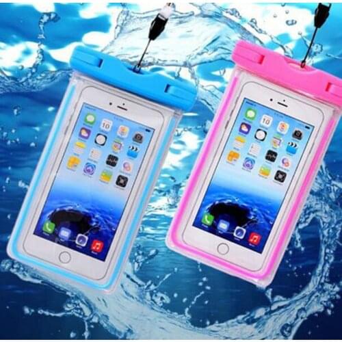 Universal Cover Waterproof Phone Case Waterproof Coque Swim Pouch Bag Case For Samsung S10 S8 For iPhone 11 XS X 12 SDF-SHIP