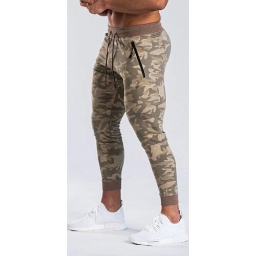 Spring Casual Sweatpants For Men Drawstring Camo Tactical Tracksuit Sportswear Pencil Trousers Winter Workout Streetwear