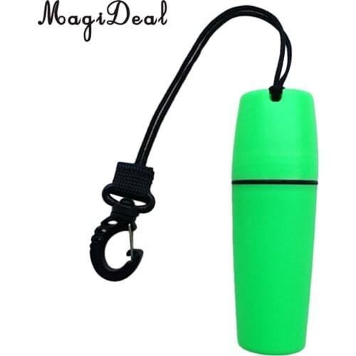 MagiDeal Waterproof Container Bottle with Hook for Scuba Diving Snorkeling Kayak