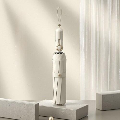 Fully Automatic Three Fold Umbrella Business Garden Umbrellas Academia Waterproof Windproof Outdoor Parapluie Rain Gear DI50UM