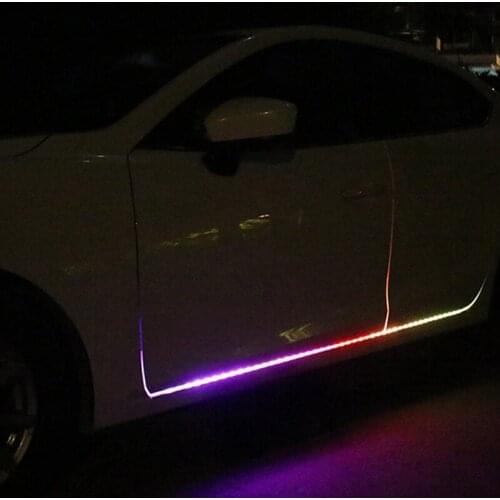 1.5m Car Interior Accessories Atmosphere Lamp RGB Light Line With USB DIY Decorative Dash Board Console Auto LED Ambient Light