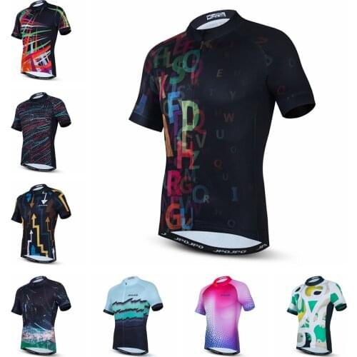 2021 Cycling Jersey Mens MTB Shirt Mountain Bike Full Zipper Racing Sport Biking Racing Top Short Clothing Summer Skull Black
