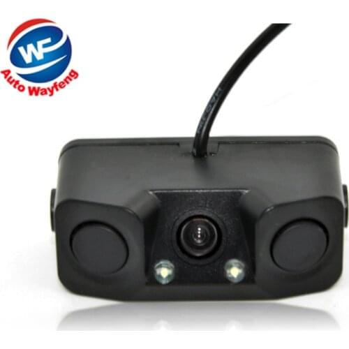 3 in1 Parking Camera Sensors Black Sensors Reversing Radar Car Rearview Rear View Camera Reversing Camera Waterproof
