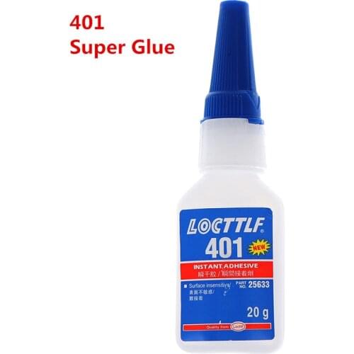 401 Rapid Fix Instant Fast Adhesive Quick Dry Universal Glue 20g Bottle Stronger Super Glue Multi-Purpose Jewelry Stone