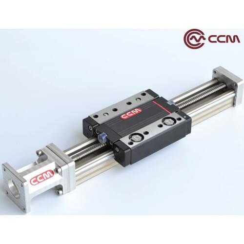 50mm travel Ball Screw Driven CNC Linear Motion Stage Slide Actuator Guide Rail