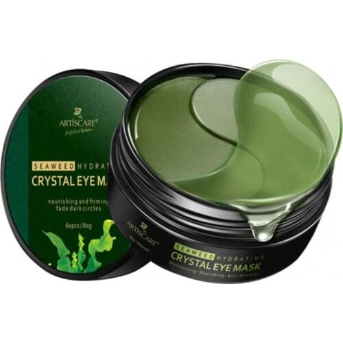 60pcs Green Seaweed Eye Mask Eye Patches Remove Dark Circles Anti-Puffiness Anti-Aging Moisturizing Eye Care TSLM1