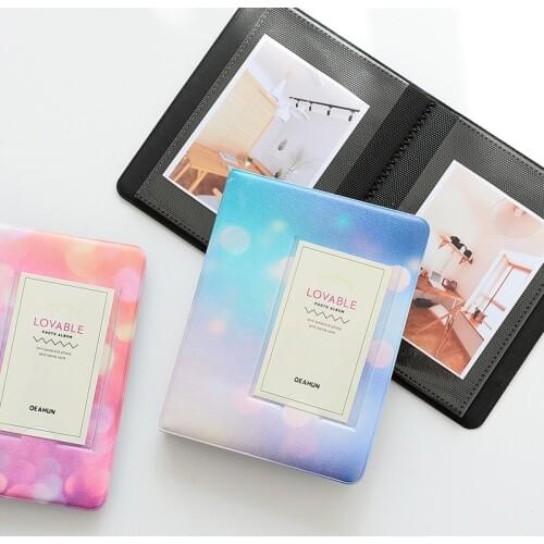 1 Pcs Photo Book Album 64 Pockets 3 Inch Storage Name Card Holder for Instax Mini UD88